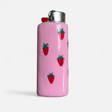 Strawberry lighter case