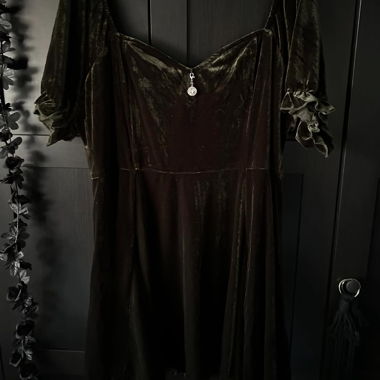 Vestito in Velluto Disturbia