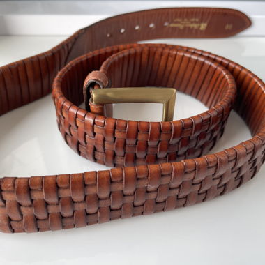 Vintage leather belt