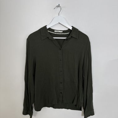 Camicia CECIL verde oliva con bottoni