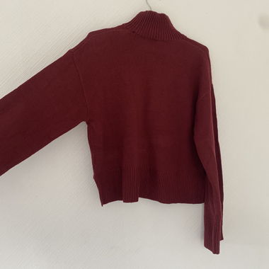 Pull H&M bordeaux 