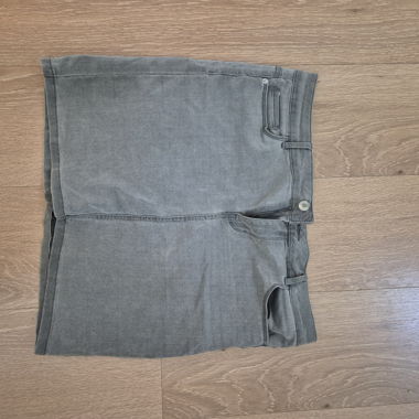 Grey Cotton Skirt