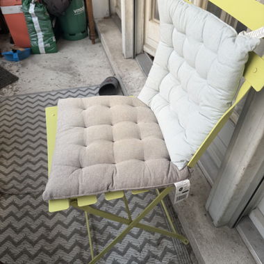 2 chaises d’extérieur en métal 