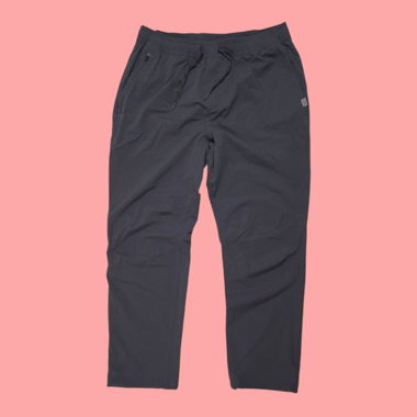 Grey L.L. Bean Nylon Jogger Track Pants