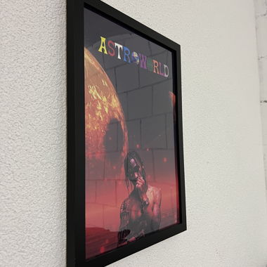 Travis Scott Poster Frame