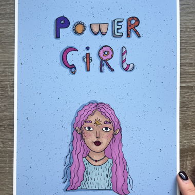 Affiche Girl Power