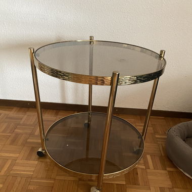 Barwagen Vintage Messing Gold 