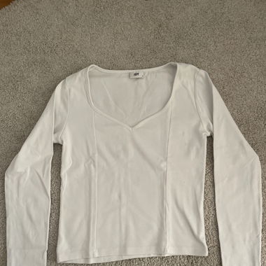 white long sleeves