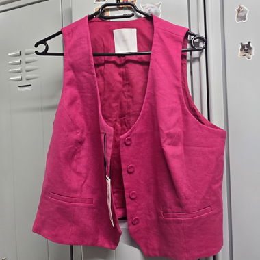 Gillet Pink Lino 