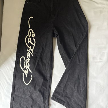 Pantalon jeans oversize en denim Womens Ny City Xtra