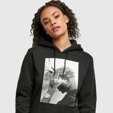 TUPAC Hoodie Black Unisex 
