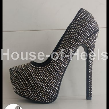 Escarpins Belle Women 38 talon 17cm plateau 5cm