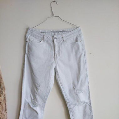 Coole weisse Jeans