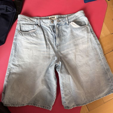 Jeans-Shorts hellblau