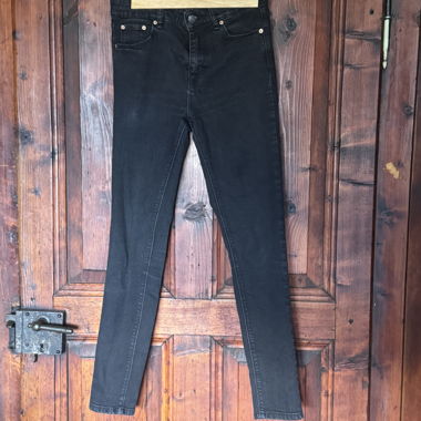 Jeans noirs Pull&Bear