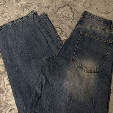 FA SISTER blaue High-Waist-Jeans S