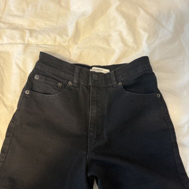 Schwarze High Waist Shorts  Pull&Bear