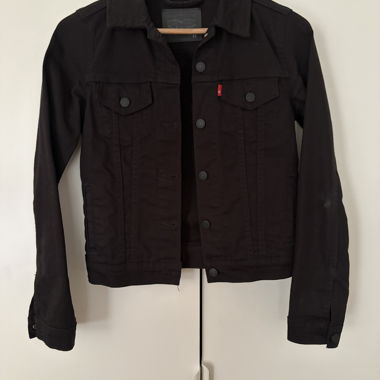 Veste en jean Levi's noire