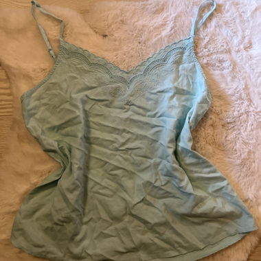 Light blue lace camisole