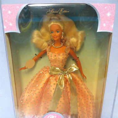 1997 Mattel 35 Anniversary Barbie blond im Kleid