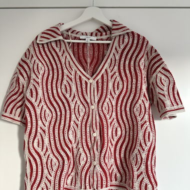Camicia in maglia all’uncinetto NEXT