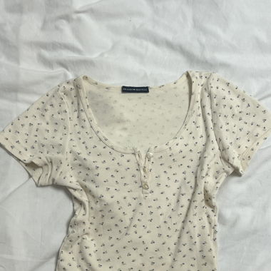 Brandy flower shirt