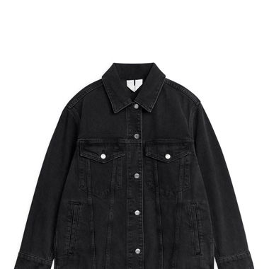 Schwarze Jeans Jacke