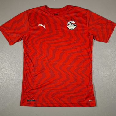 Red Puma Egypt Football Jersey