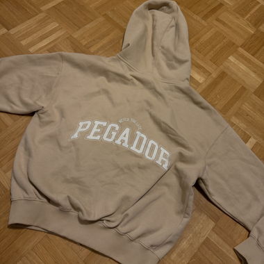 Pegador Beige Zip Hoodie