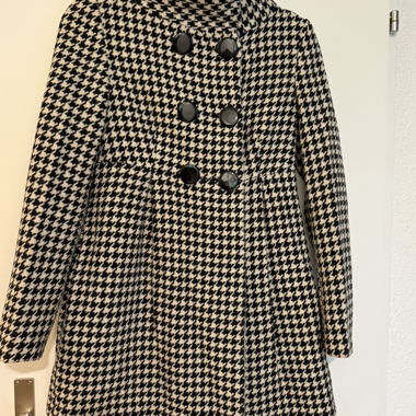 Motivi houndstooth coat