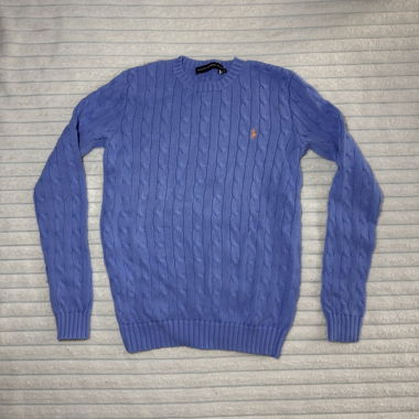 Pull original Ralph Lauren Polo à pointes de torsade
