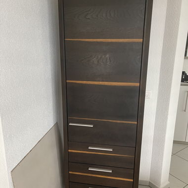 Wohnzimmerschrank Venjakob räuchereiche 