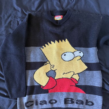 Maglione vintage Bart Simpsons