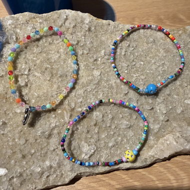Braccialetti Colorati Fatti A Mano Elastici
