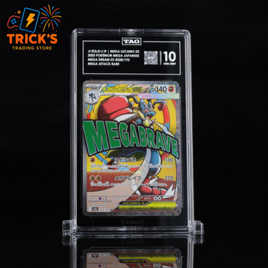 Pokémon TAG 10 Mega Lucario ex MA JPN