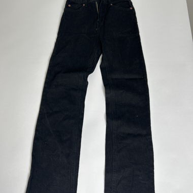 Jeans noirs taille haute
