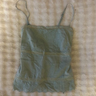 Débardeur vintage d'été, détaillé
