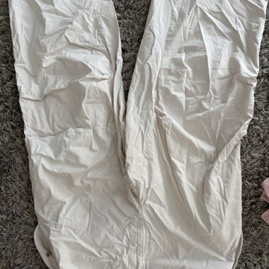 Parachute pants beige (very baggy)