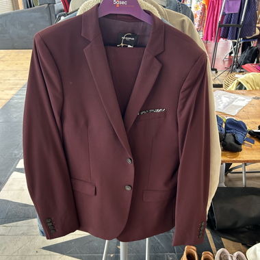 Blazer bordeaux The Kooples taglia 48