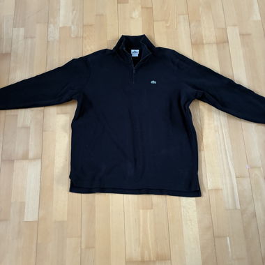 Lacoste Zip-Pullover schwarz