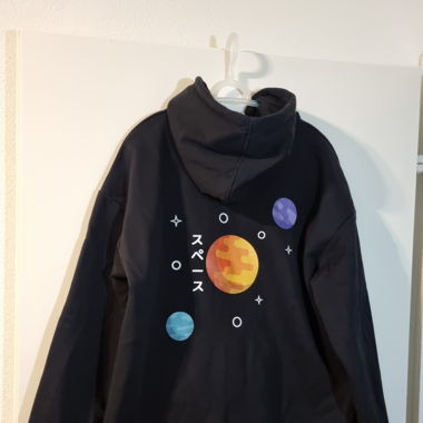 Hoodie Schwarz