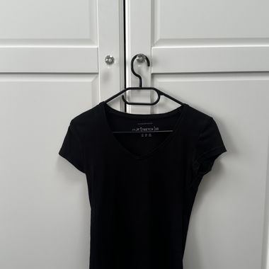 T-shirt noir Atmosphere