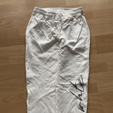 White Sweatpants - BLVCK x WHTE - New - Size S