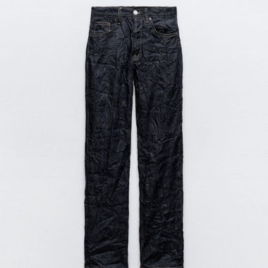 Pantaloni Zara a vita media