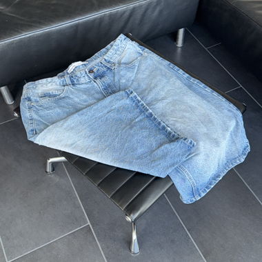 Bershka Jorts Bleu foncé Taille 42 EUR