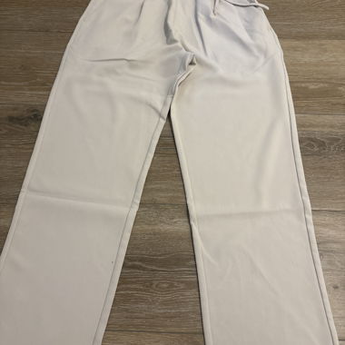 Pantalon beige à cordon