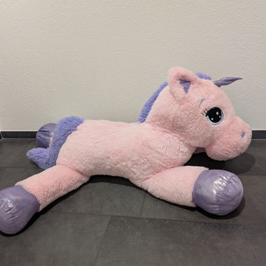 Pinkes Einhorn Kuscheltier