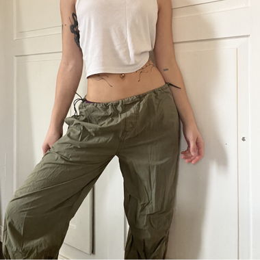 stradivarius cargo pants