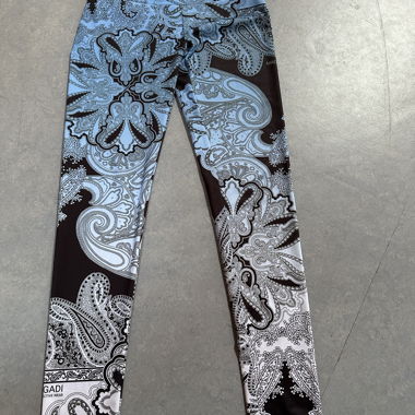 Cool Magadi Paisley Yoga Leggings Blue Gr. S - NEW