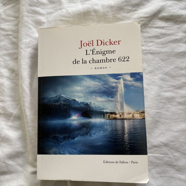 Book Joël dicker 